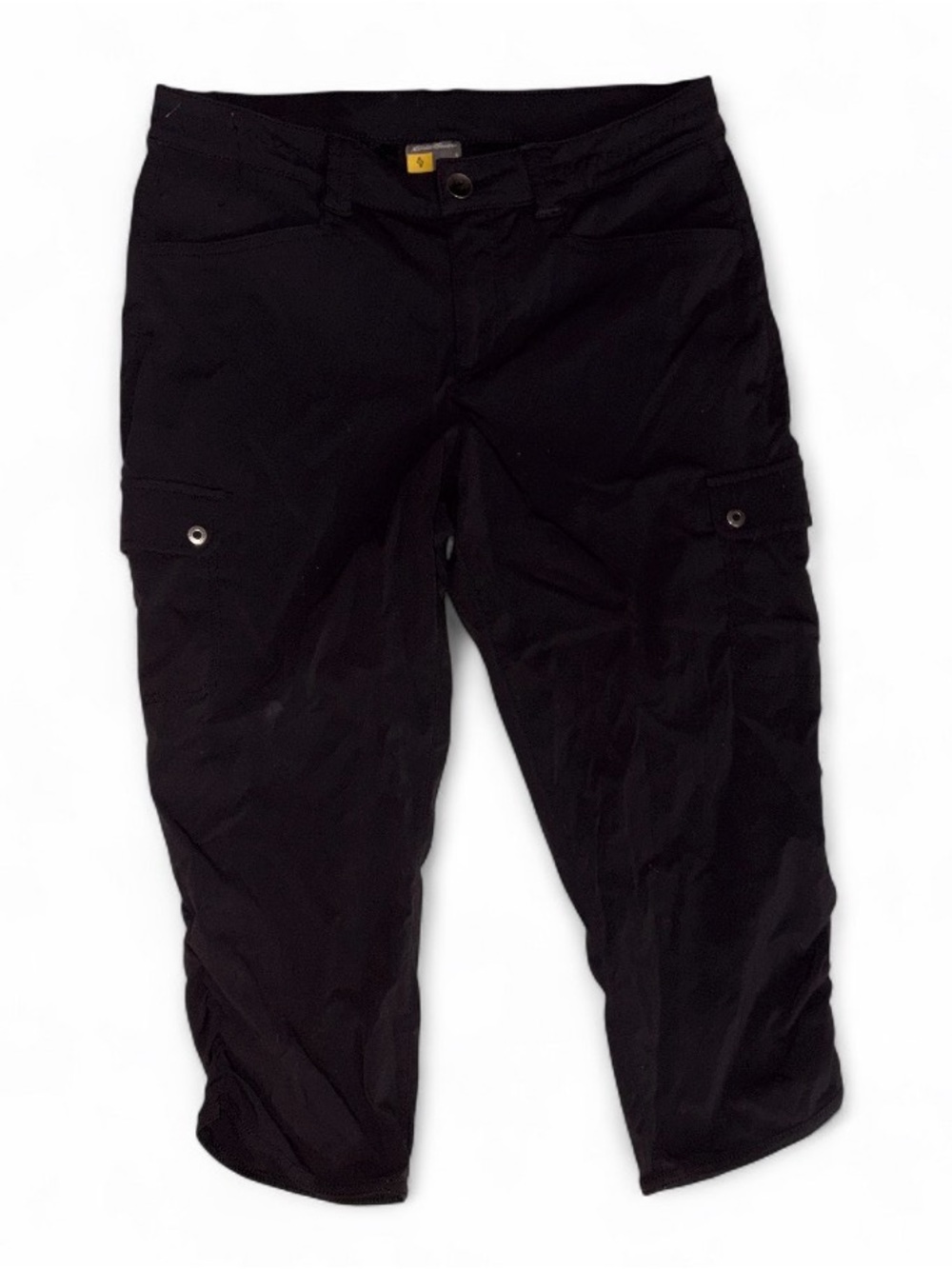 Eddie Bauer Black Women's Cargo Capri Pants